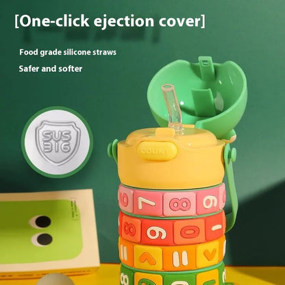 Children's Creative Educational Sip Bottle